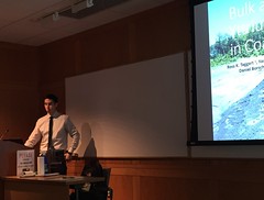 Ross at his thesis defense